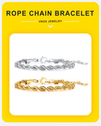 ✨ Chain-Link Bracelet – Minimalist Unisex Metal Bracelet 💫