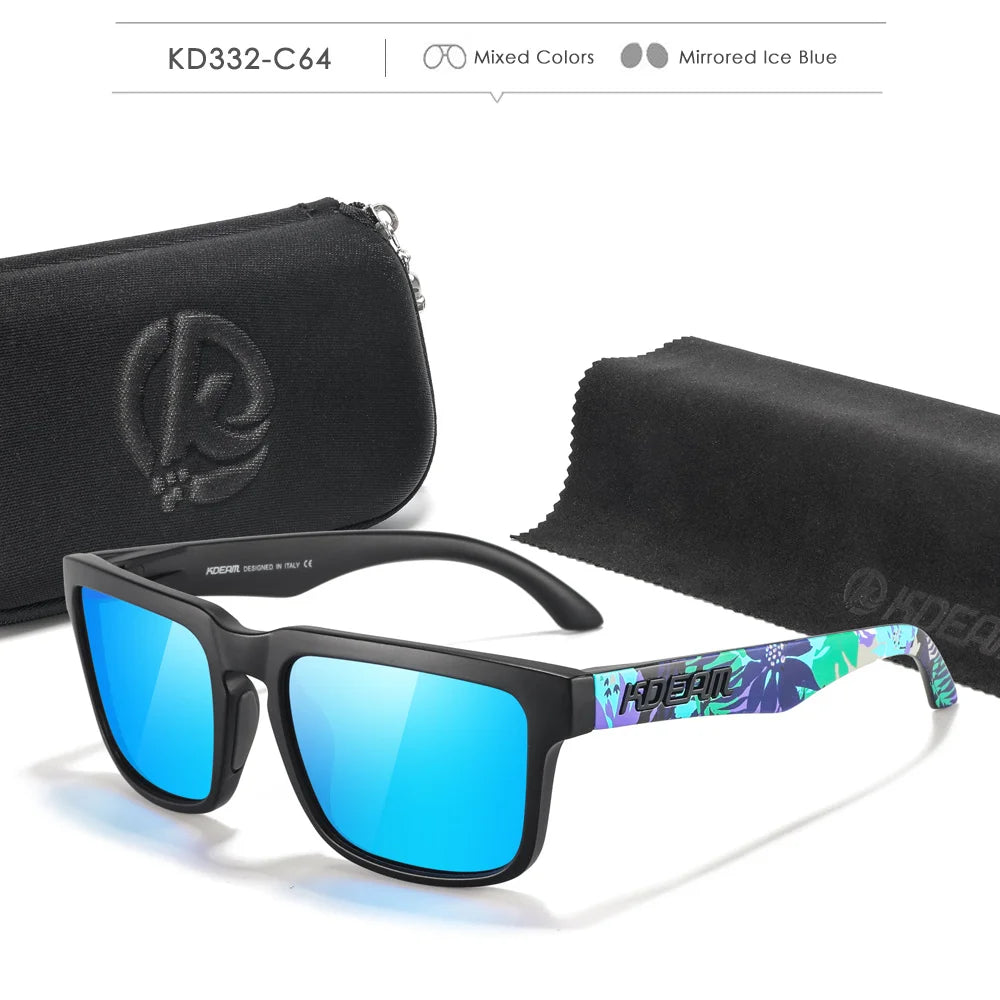 Polarised Outdoor Sports Sunglasses – Multicolour UV400 🕶️✨