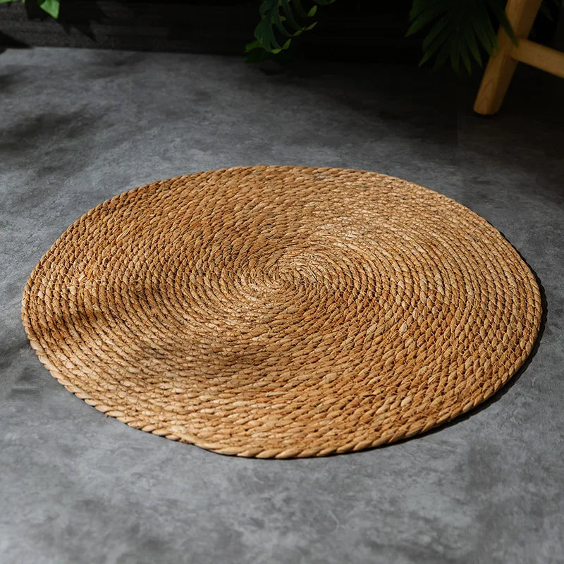 🐱 Scratch & Play Round Cat Mat — Natural Sisal Fun Pad