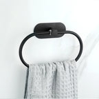 Stainless Steel Adhesive Towel Rack – Silver / Black / Gold 🚿✨