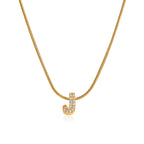 ✨ Alphabet Initial Pendant Necklace (Gold & Silver) ✨