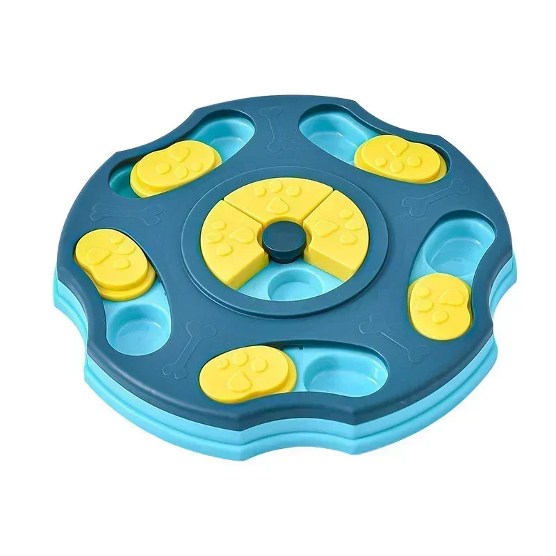 🐾 Slow-Feeder Puzzle Bowl for Dogs & Cats | Anti-Choking Interactive Feeding Toy 🧩