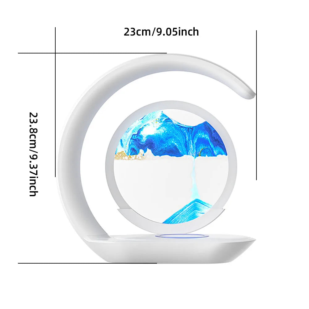 🌙 QuickSand Lamp with Wireless Charging - 4 Variants