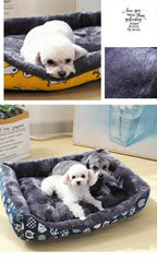 Rectangular Soft Kennel 🛏️ for Dogs and Cats - Ultra Comfort • Sizes S-XXL • 3 Colours