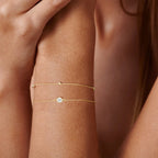 ✨ Elegant Gold Bracelet Collection – Women’s Minimalist Chain Set ✨