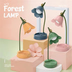 Pink Flower LED Lamp– Touch Dimmable & Rechargeable