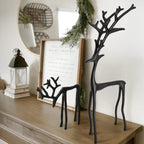 ✨ Modern Minimalist Reindeer Sculptures – Nordic Art Décor (Single or Set) 🦌