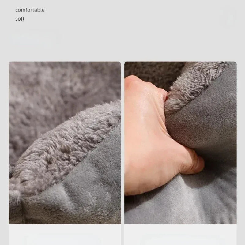 🐾 Cozy Plush Pet Bed – Ultra-Soft Rectangular Cushion for Cats & Small Dogs 🐾