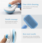 Self-Cleaning Pet Grooming Brush – Anti-Shedding Comb for Dogs & Cats 🐶🐱✨
