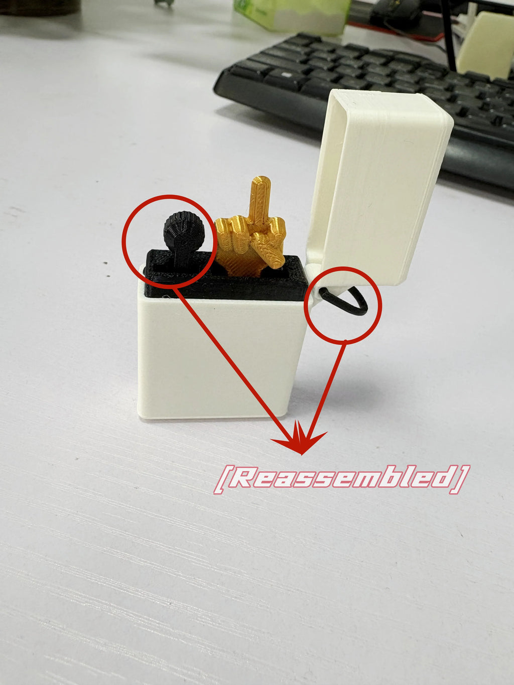 🔥 “Middle-Finger Prank Lighter” – Hilarious Trick Gadget 🔥