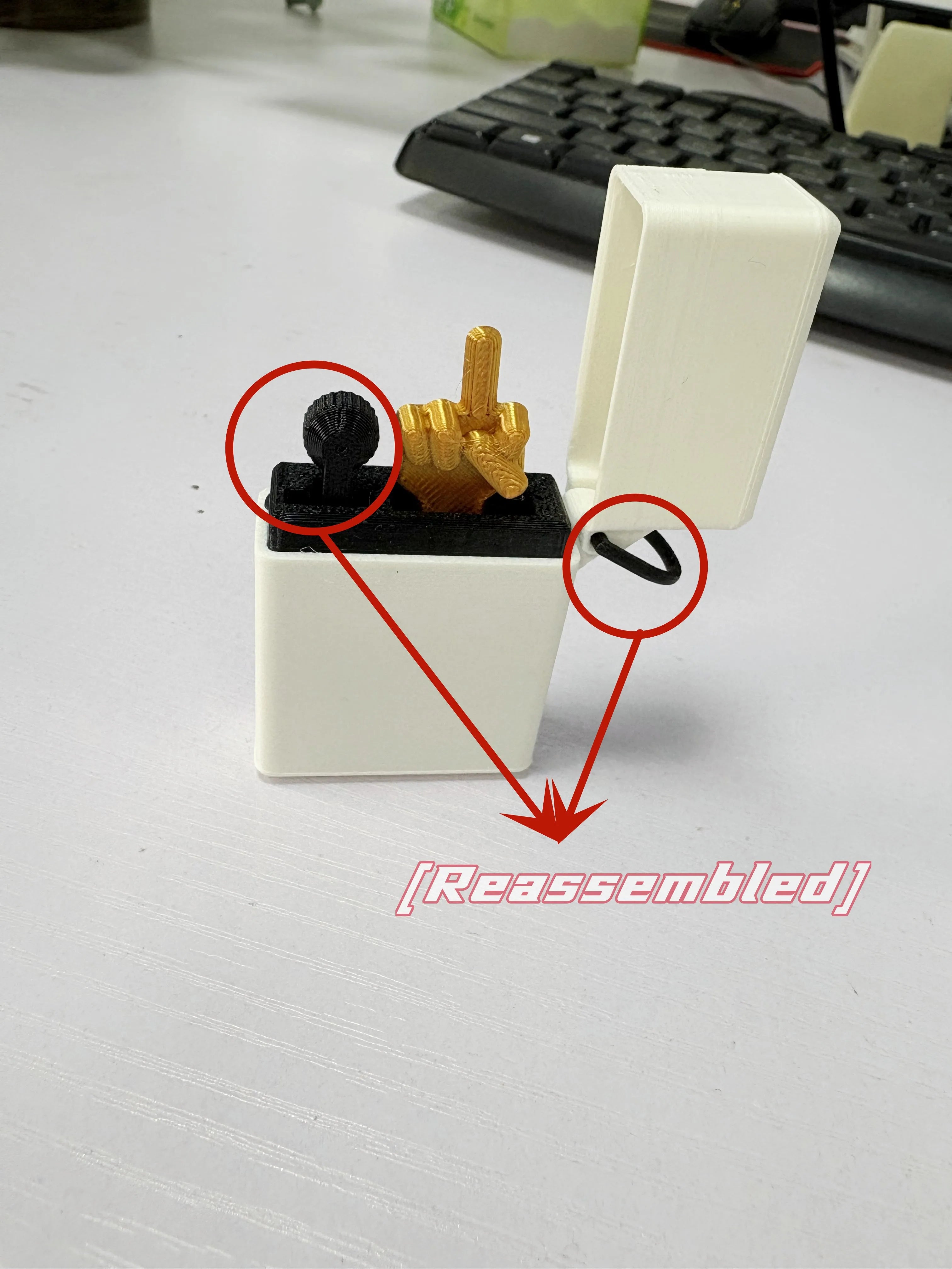 🔥 “Middle-Finger Prank Lighter” – Hilarious Trick Gadget 🔥