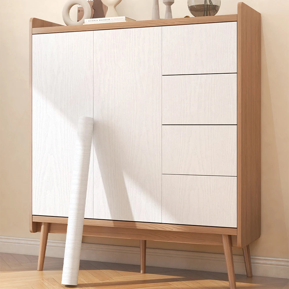 🪵✨ Wood-Grain PVC Waterproof Adhesive Wallpaper – Multiple Sizes & Colors