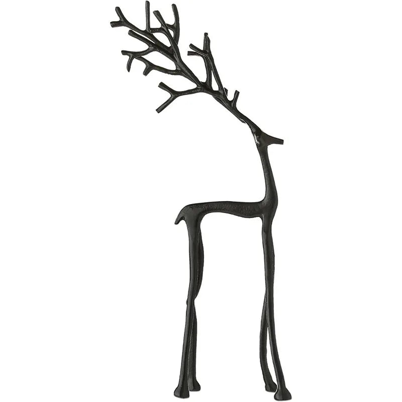 ✨ Modern Minimalist Reindeer Sculptures – Nordic Art Décor (Single or Set) 🦌