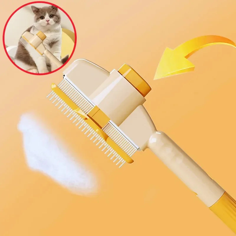 ⭐ Self-Cleaning Pet Grooming Brush – Easy Fur Release 🐾✨