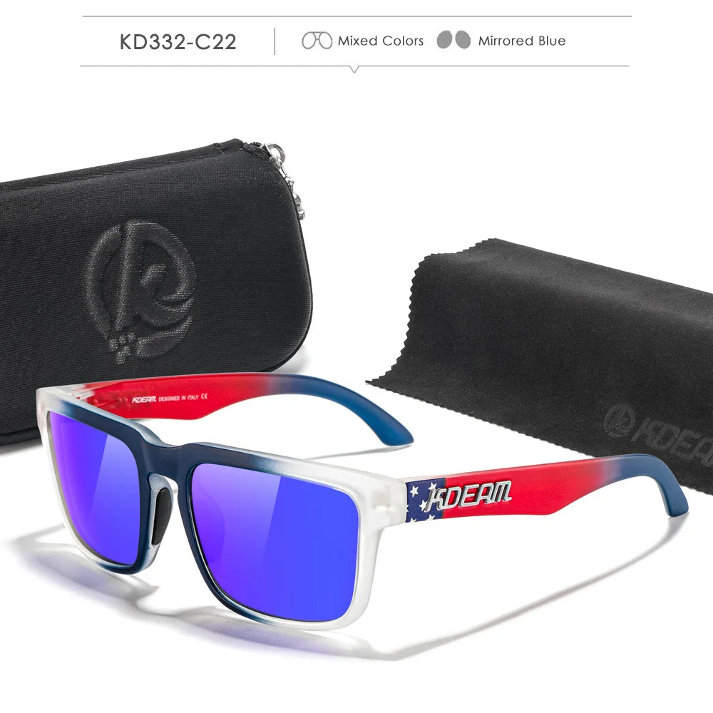 Polarised Outdoor Sports Sunglasses – Multicolour UV400 🕶️✨